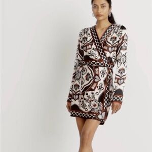 EUC Farm Rio Wrap Dress Large